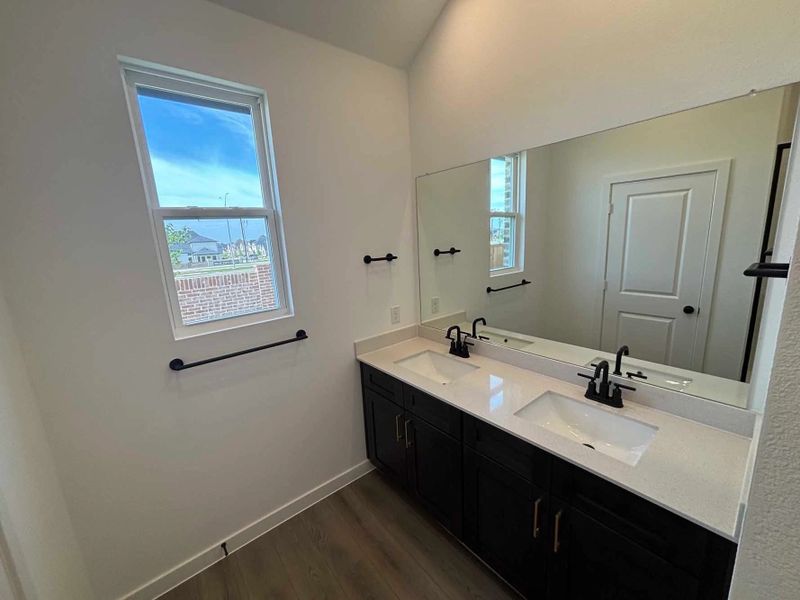 Primary Bathroom Construction Progress featuring the Oxford Collection