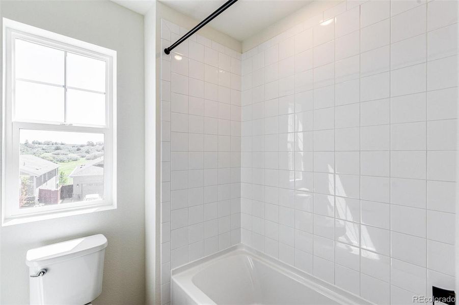 Furnished interior view inside a new home in Terrain Oak Valley, Castle Rock (Image 16).