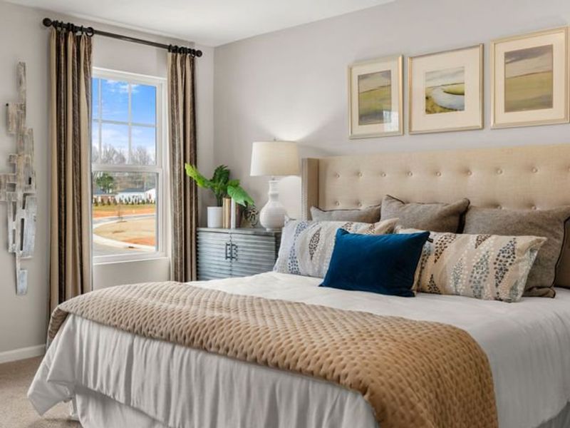 Representative furnished interior of a home built from the Elon by True Homes in Shay Crossing, Salisbury (Image 11).