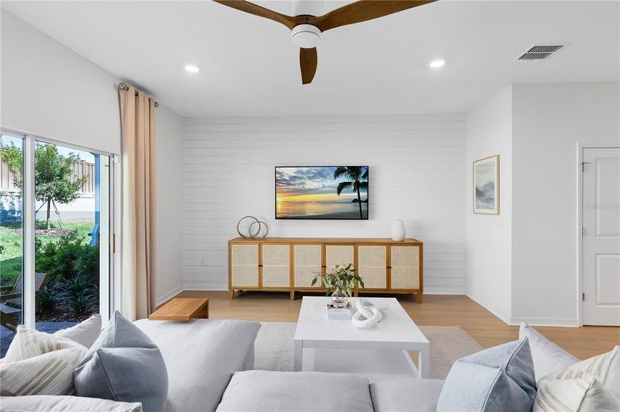 Furnished interior view inside a new home in Oviedo Square, Oviedo (Image 24).