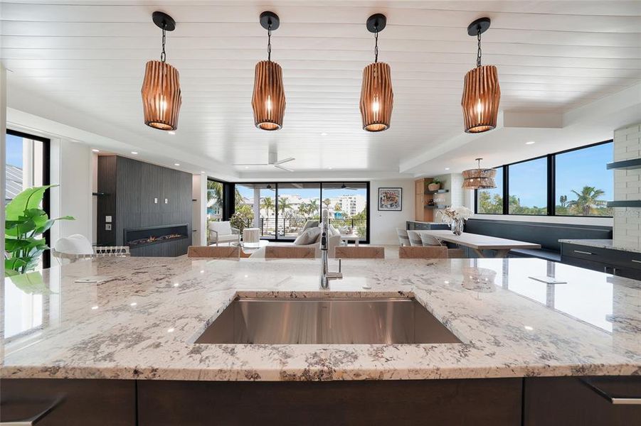 Furnished interior view inside a new home in , Sarasota (Image 34).