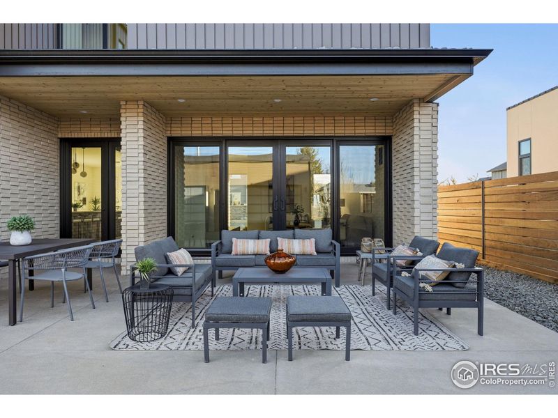 Exterior details and patio area of a home in , Superior (Image 30).