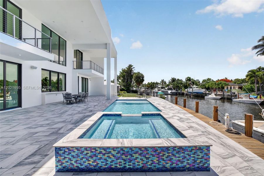 Exterior details and patio area of a home in , Pompano Beach (Image 29).