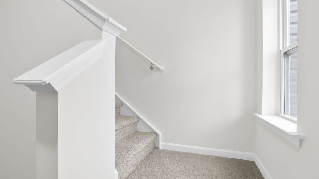 Spacious, unfurnished interior of a new home in Chestnut Ridge Townhomes, Greenville (Image 21).