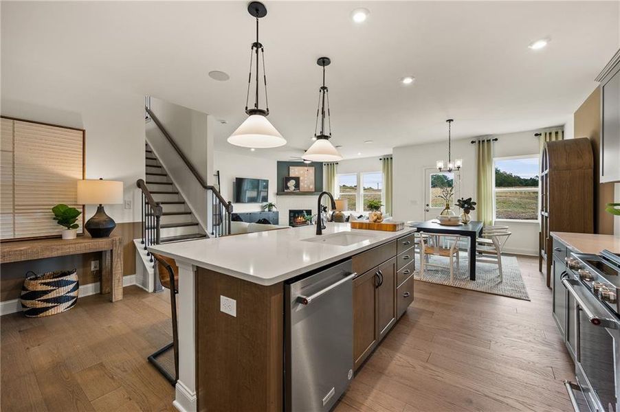 Furnished interior view inside a new home in Berkeley Mill, Cumming (Image 9).