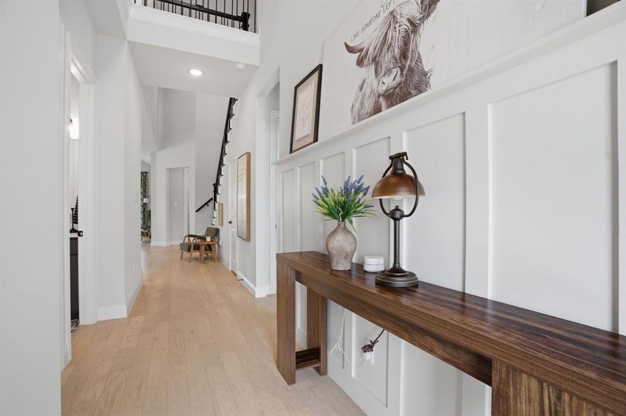 Furnished interior view inside a new home in , Rowlett (Image 7).