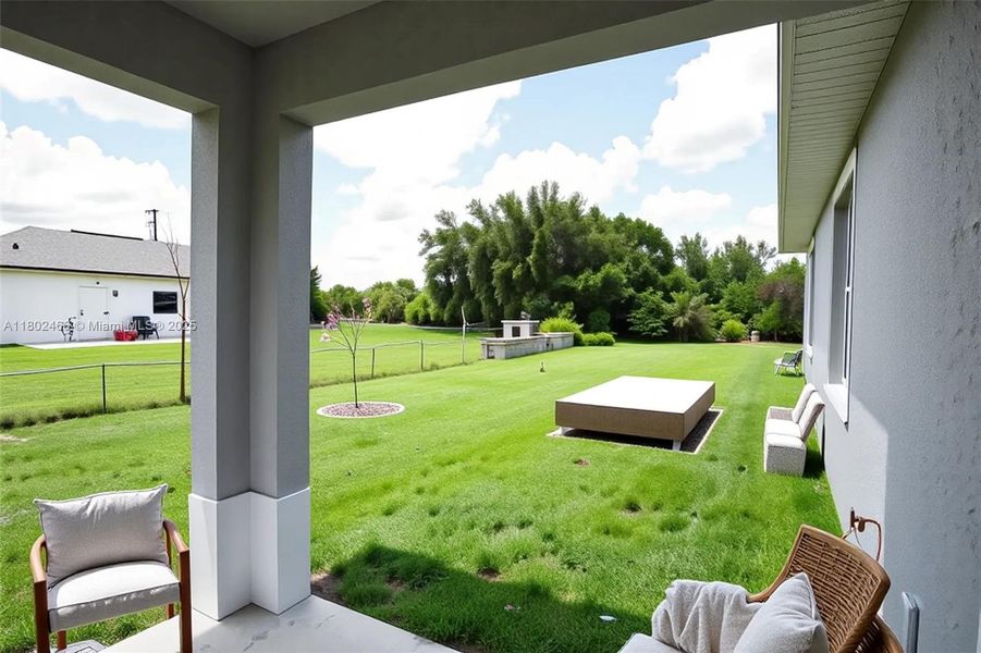 Furnished interior view inside a new home in , Labelle (Image 14).