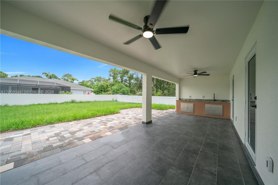 Exterior details and patio area of a home in , Lehigh Acres (Image 2). Exterior details and patio area of a home in , Lehigh Acres (Image 2).