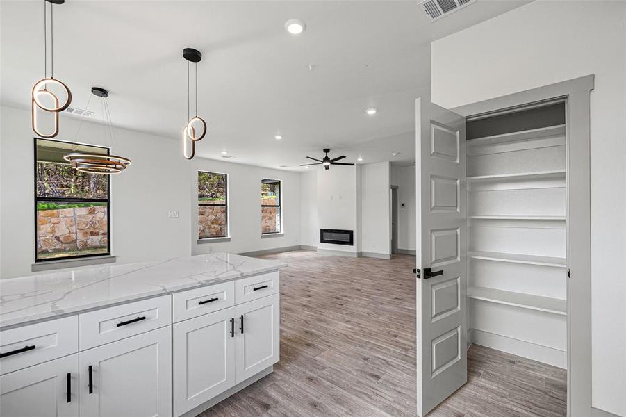 Furnished interior view inside a new home in , Granbury (Image 15).
