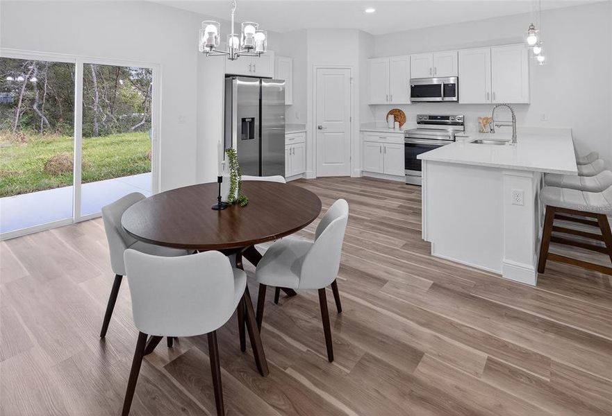 Furnished interior view inside a new home in , Ocala (Image 10). Furnished interior view inside a new home in , Ocala (Image 10).