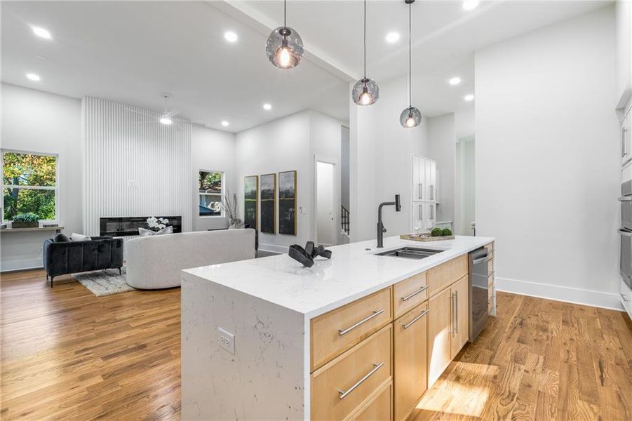 Furnished interior view inside a new home in , Atlanta (Image 41). Furnished interior view inside a new home in , Atlanta (Image 41).