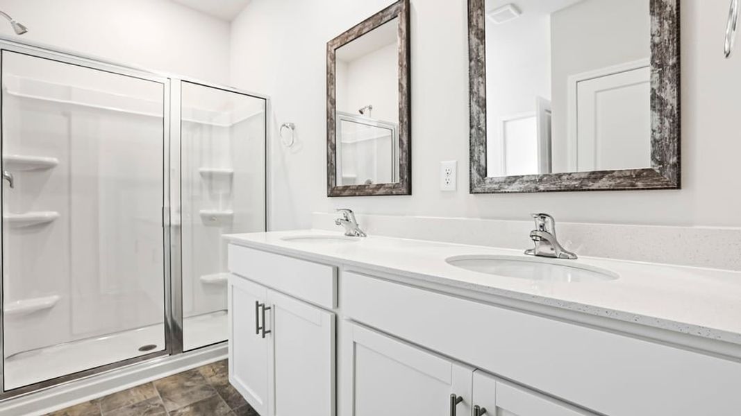 Furnished interior view inside a new home in Sherwood Gardens, Landrum (Image 16).