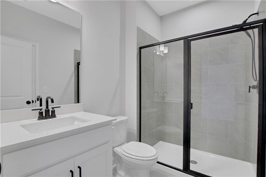 Furnished interior view inside a new home in Hillside Manor, Powder Springs (Image 3).