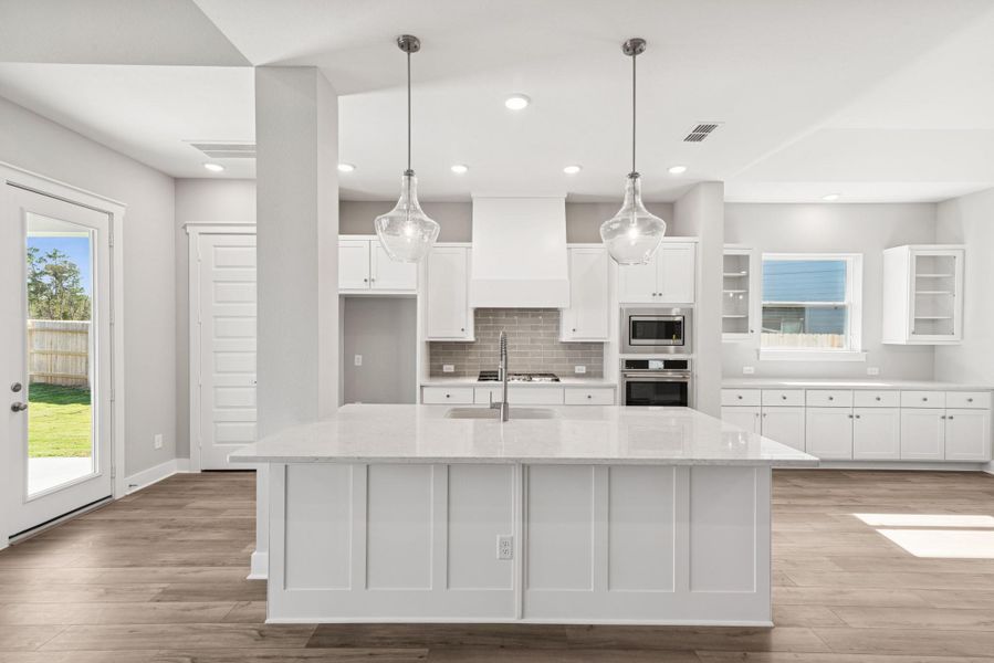 Furnished interior view inside a new home in ARTAVIA 50' Homesites, Conroe (Image 5).