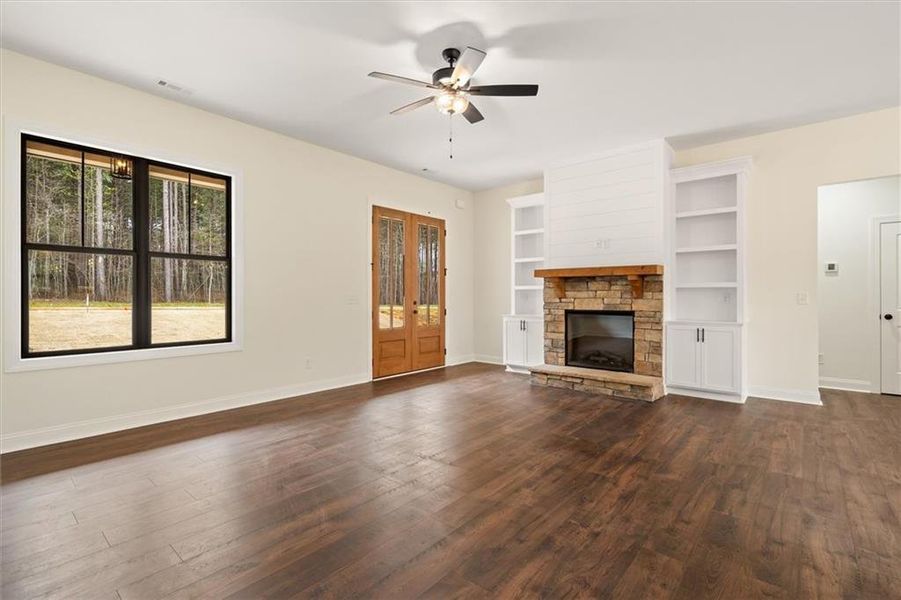 Spacious, unfurnished interior of a new home in , Rockmart (Image 31).