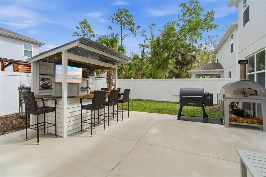 Exterior details and patio area of a home in , Deland (Image 3). Exterior details and patio area of a home in , Deland (Image 3).