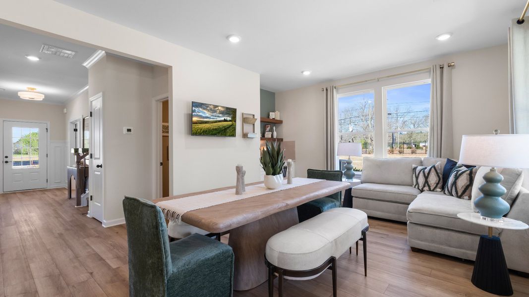 Representative furnished interior of a home built from the Stonefield by DRB Homes in Northcroft, Loganville (Image 13).