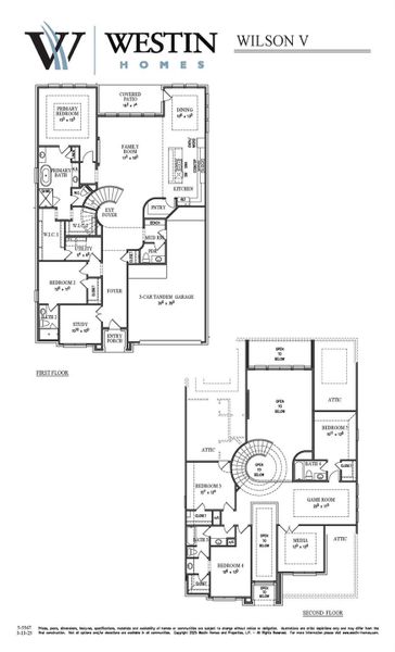 2D floor plan layout of this home in Grange, Katy, TX (Image 3).