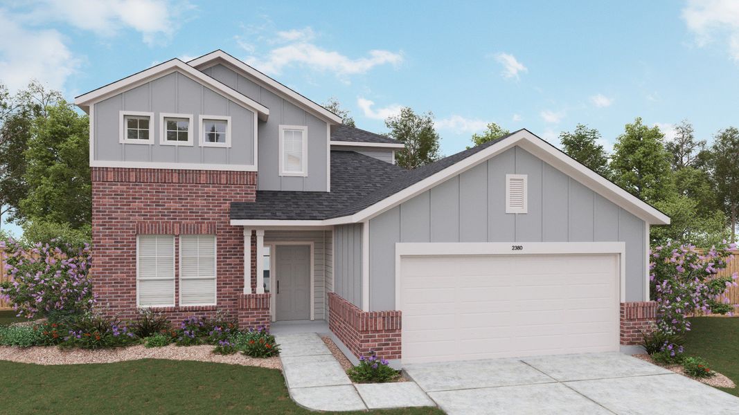 Elevation 2 - Southfork Floor Plan