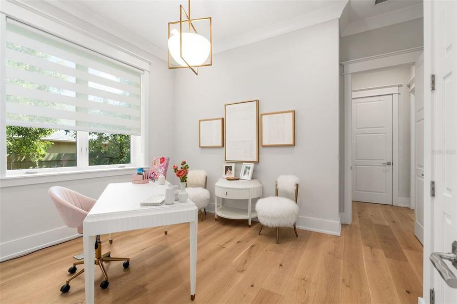 Furnished interior view inside a new home in , Gainesville (Image 8).