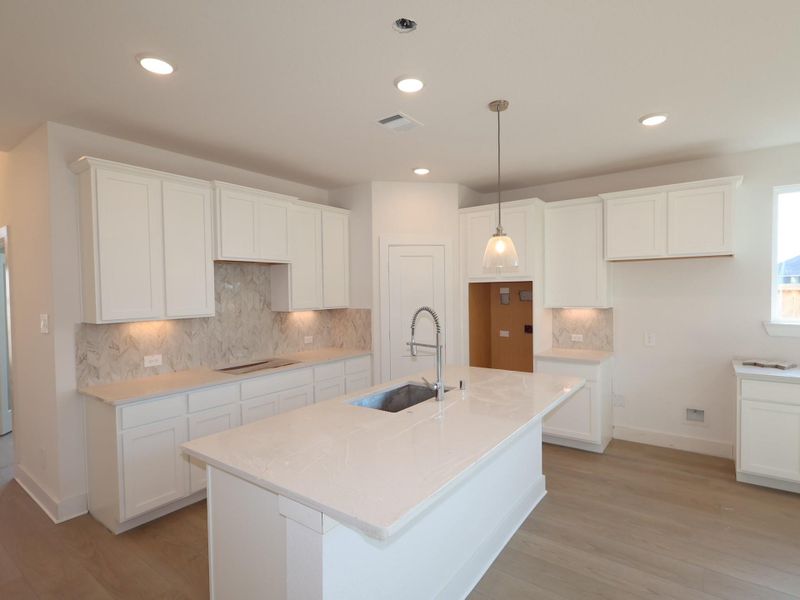 Furnished interior view inside a new home in Sorella, Tomball (Image 9).