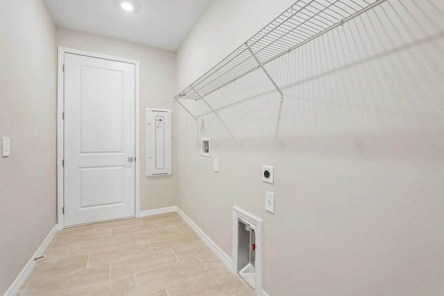 Large laundry room