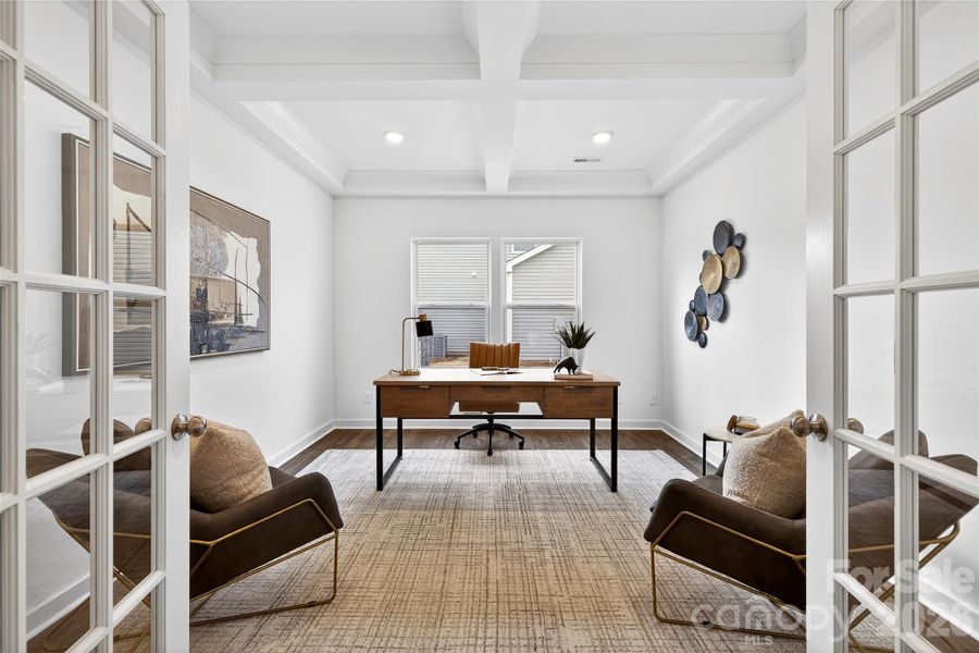 Furnished interior view inside a new home in Morrow Brook, Albemarle (Image 9).