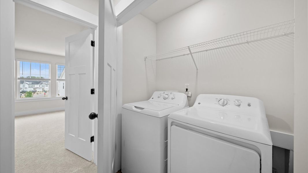 Furnished interior view inside a new home in Hickory Heights, Greenville (Image 20). Furnished interior view inside a new home in Hickory Heights, Greenville (Image 20).