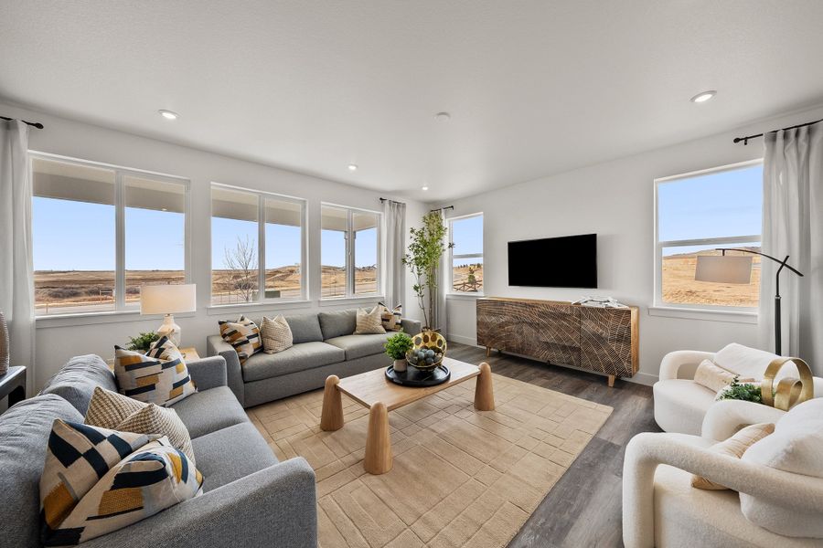 Representative furnished interior of a home built from the 4 by Trumark Homes in Trumark Homes at Tanterra, Parker (Image 5).