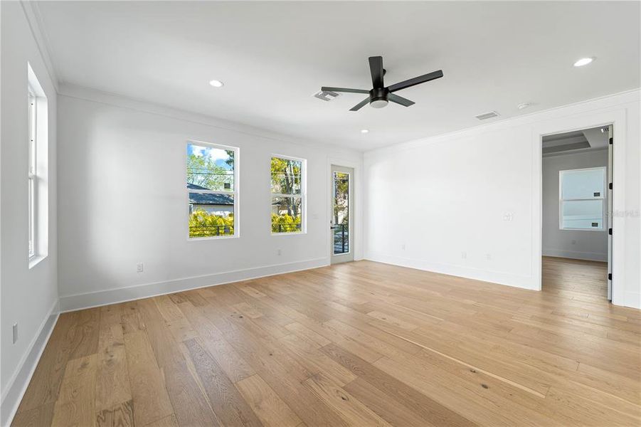 Open Concept Living Room View