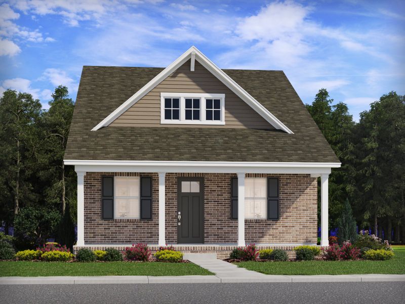 Representative exterior photo of a completed home built from the Mackenzie - B by Meritage Homes in Benders Cove - Premier Series, Mount Juliet, TN (Image 1). Representative exterior photo of a completed home built from the Mackenzie - B by Meritage Homes in Benders Cove - Premier Series, Mount Juliet, TN (Image 1).