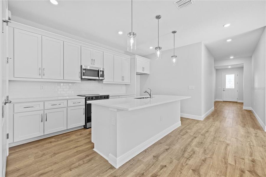 Furnished interior view inside a new home in , Beverly Hills (Image 6).