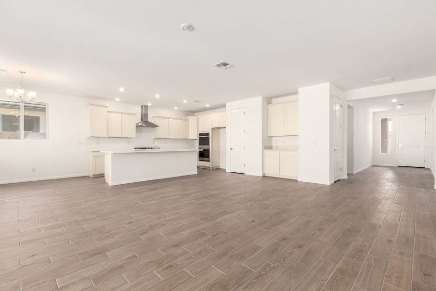 2D floor plan layout of this home in The Views at Rancho Cabrillo, Peoria, AZ (Image 22).