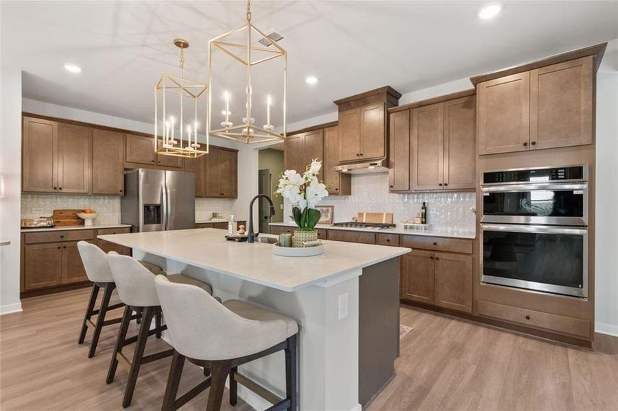 Furnished interior view inside a new home in Windsong Estates, McDonough (Image 15).