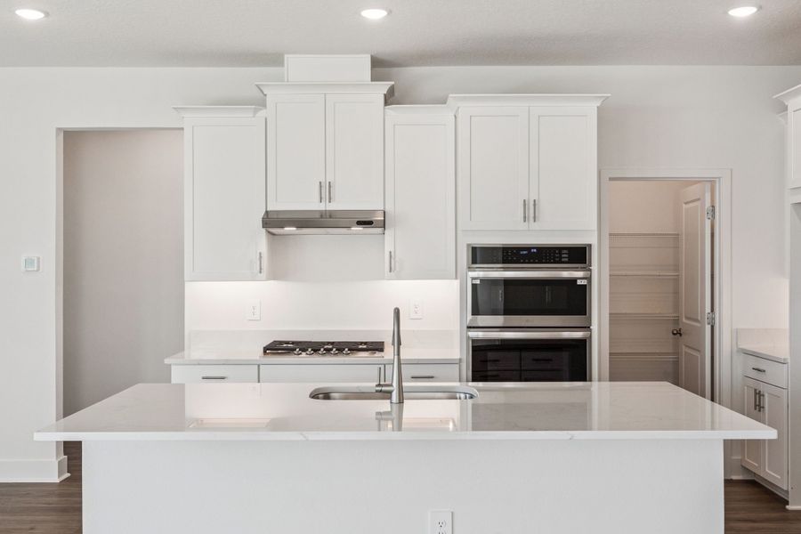 Representative furnished interior of a home built from the Aspen by Hartizen Homes in Eden Crest, Apopka (Image 9).