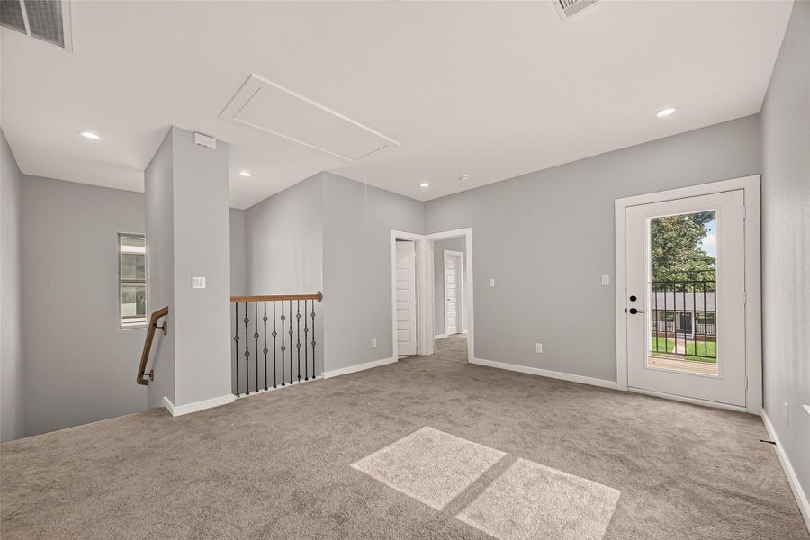 Spacious, unfurnished interior of a new home in , Houston (Image 30). Spacious, unfurnished interior of a new home in , Houston (Image 30).