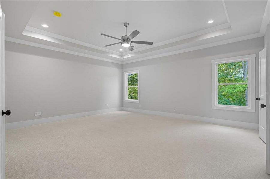 Spacious, unfurnished interior of a new home in , Canton (Image 30).