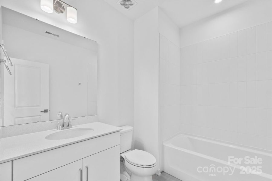 Furnished interior view inside a new home in , Charlotte (Image 11).