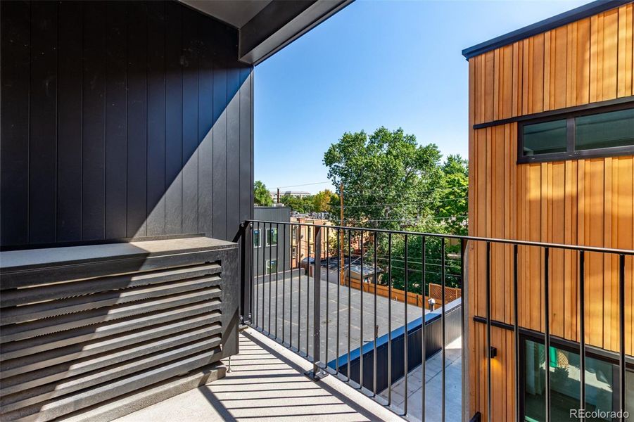 Exterior details and patio area of a home in , Denver (Image 21).