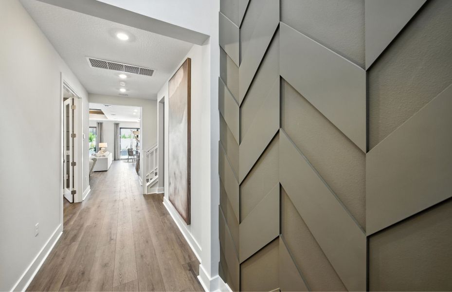 Representative unfurnished interior of a home built from the Coral by DiVosta in The Reserve at Eastpointe, Palm Beach Gardens (Image 20).