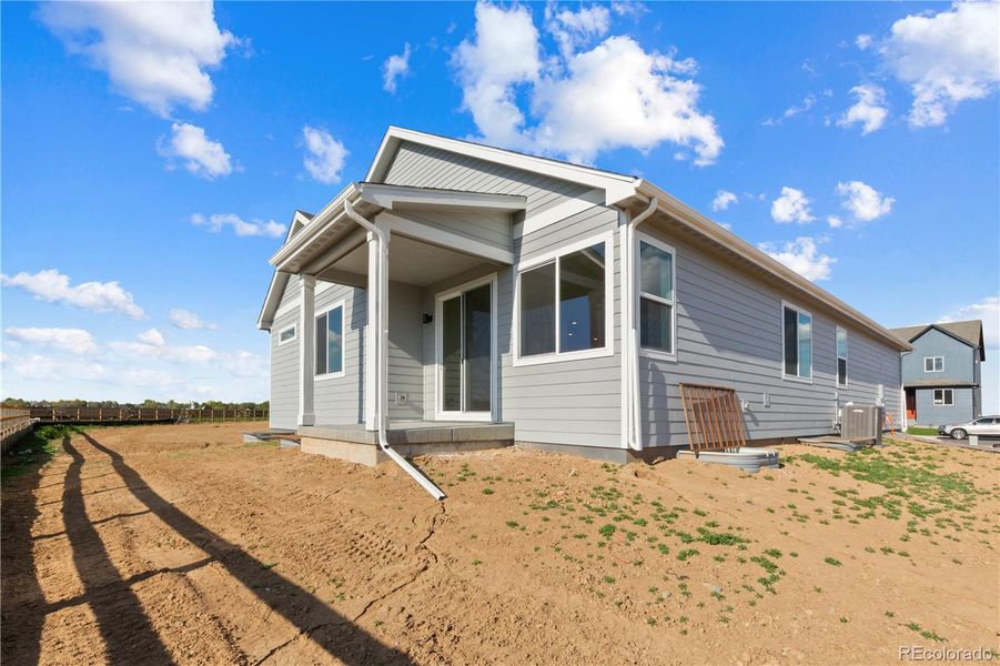 Exterior details and patio area of a home in Granary, Johnstown (Image 4). Exterior details and patio area of a home in Granary, Johnstown (Image 4).