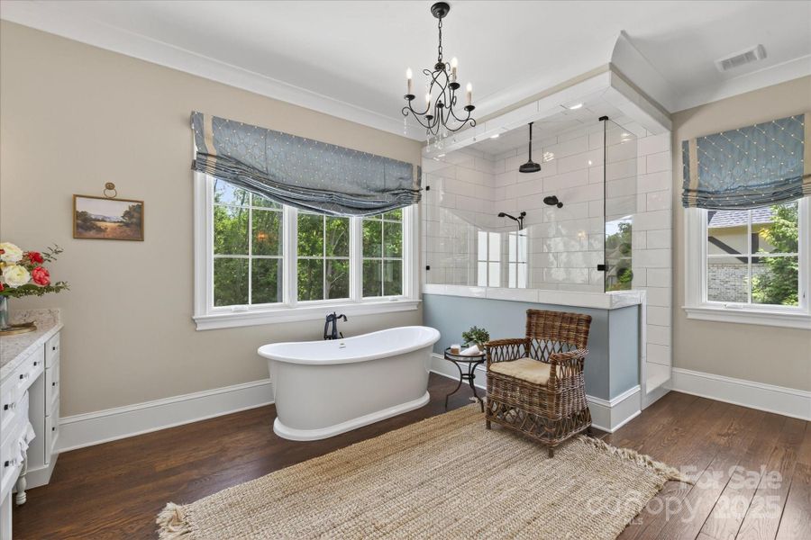 Furnished interior view inside a new home in , Waxhaw (Image 36).