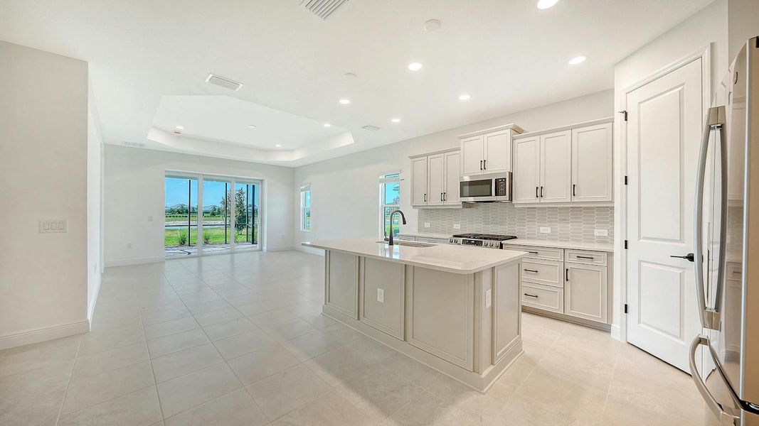 Furnished interior view inside a new home in Palmera Real Estate and Homes for Sale in Venice, FL - Neal Communities, Venice (Image 10). Furnished interior view inside a new home in Palmera Real Estate and Homes for Sale in Venice, FL - Neal Communities, Venice (Image 10).