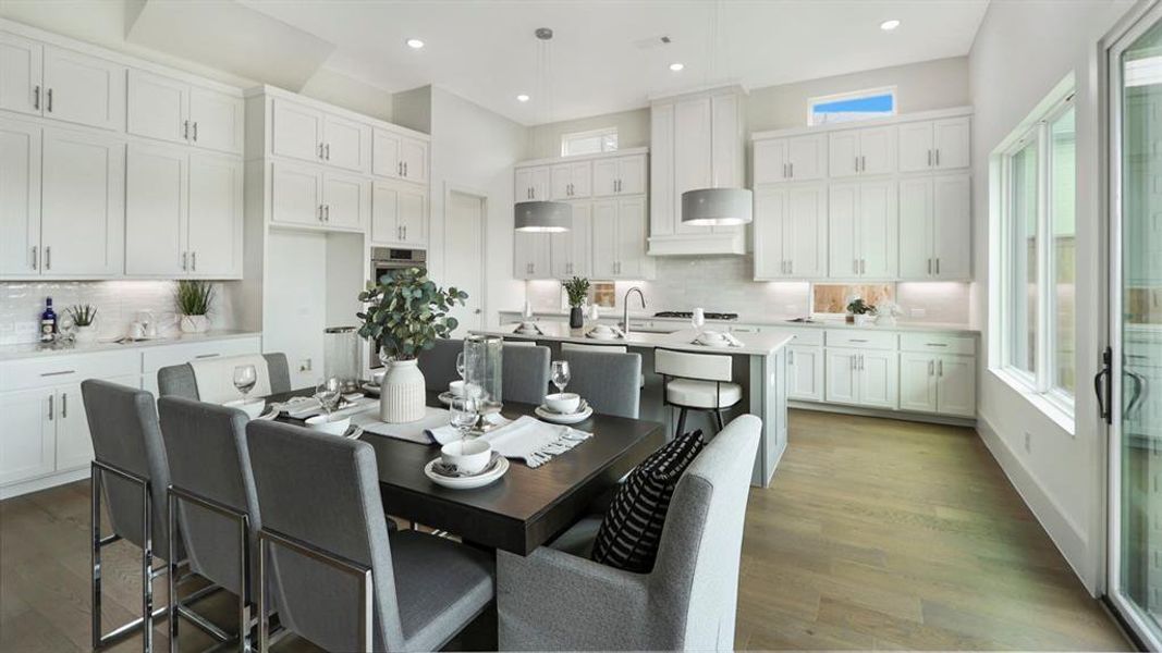 Furnished interior view inside a new home in Rio Vista at Kelly Ranch, Aledo (Image 35).