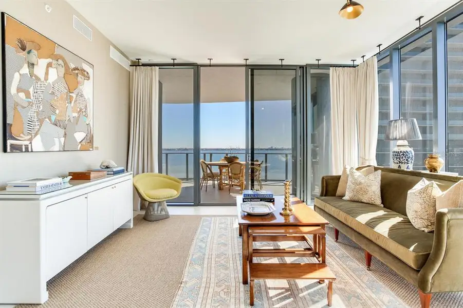 Furnished interior view inside a new home in The Ritz-Carlton Residences, Tampa (Image 37).