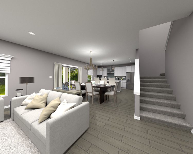 Combined Living Area