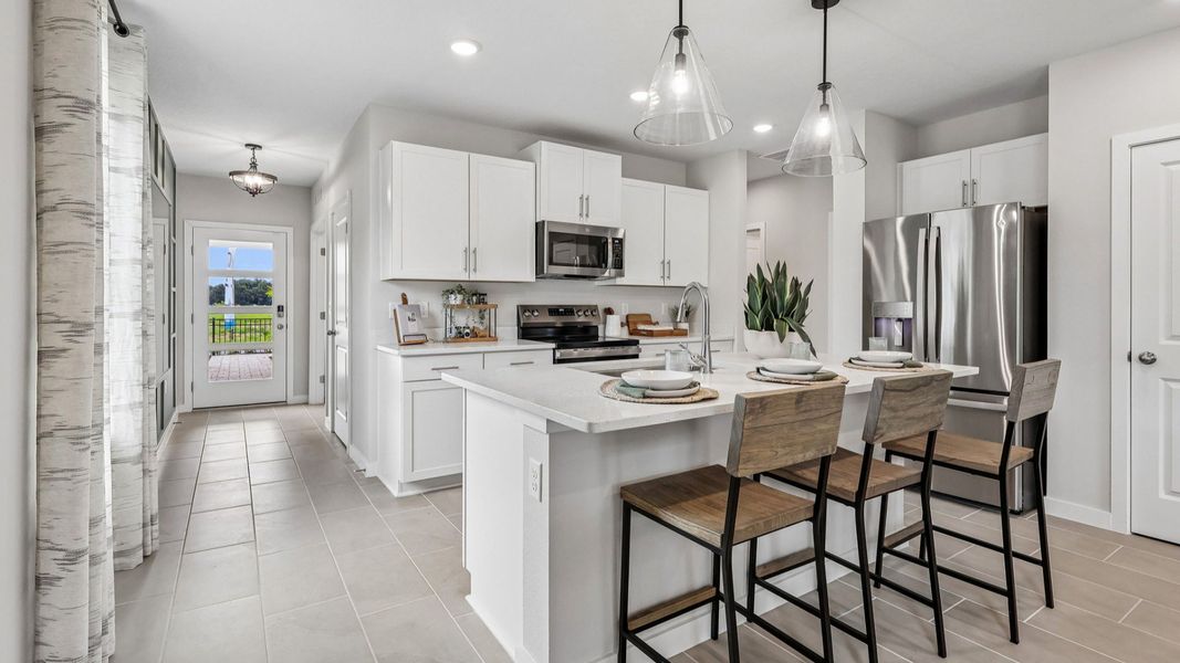 Flagler Floor Plan Kitchen by DRB Homes in Willowbrook North New Homes in Winter Haven Florida Flagler Floor Plan Kitchen by DRB Homes in Willowbrook North New Homes in Winter Haven Florida