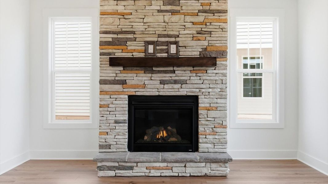 Furnished interior view inside a new home in Foxbank, Gray Court (Image 15).