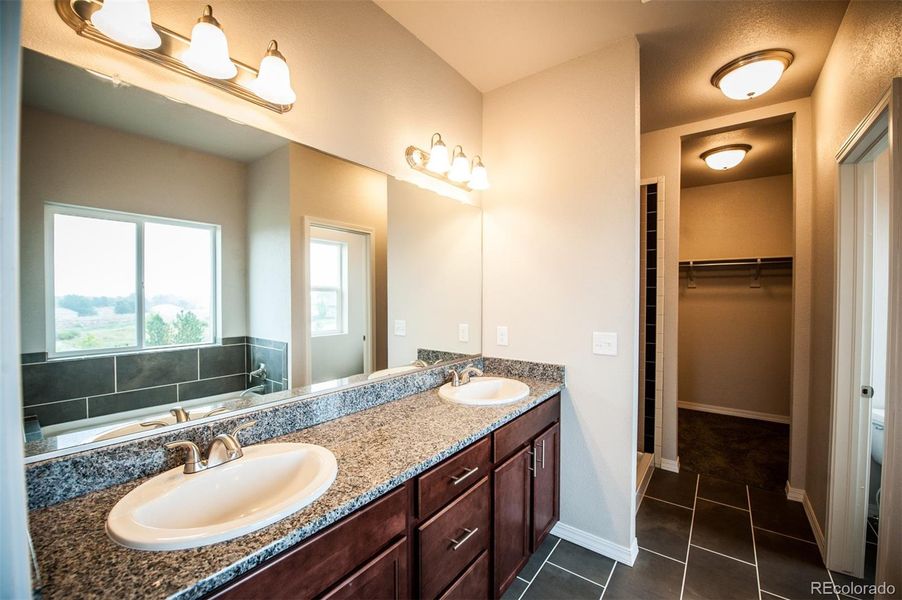 Furnished interior view inside a new home in , Colorado Springs (Image 8).