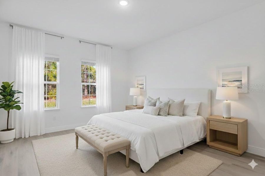 Furnished interior view inside a new home in , Citrus Springs (Image 11).